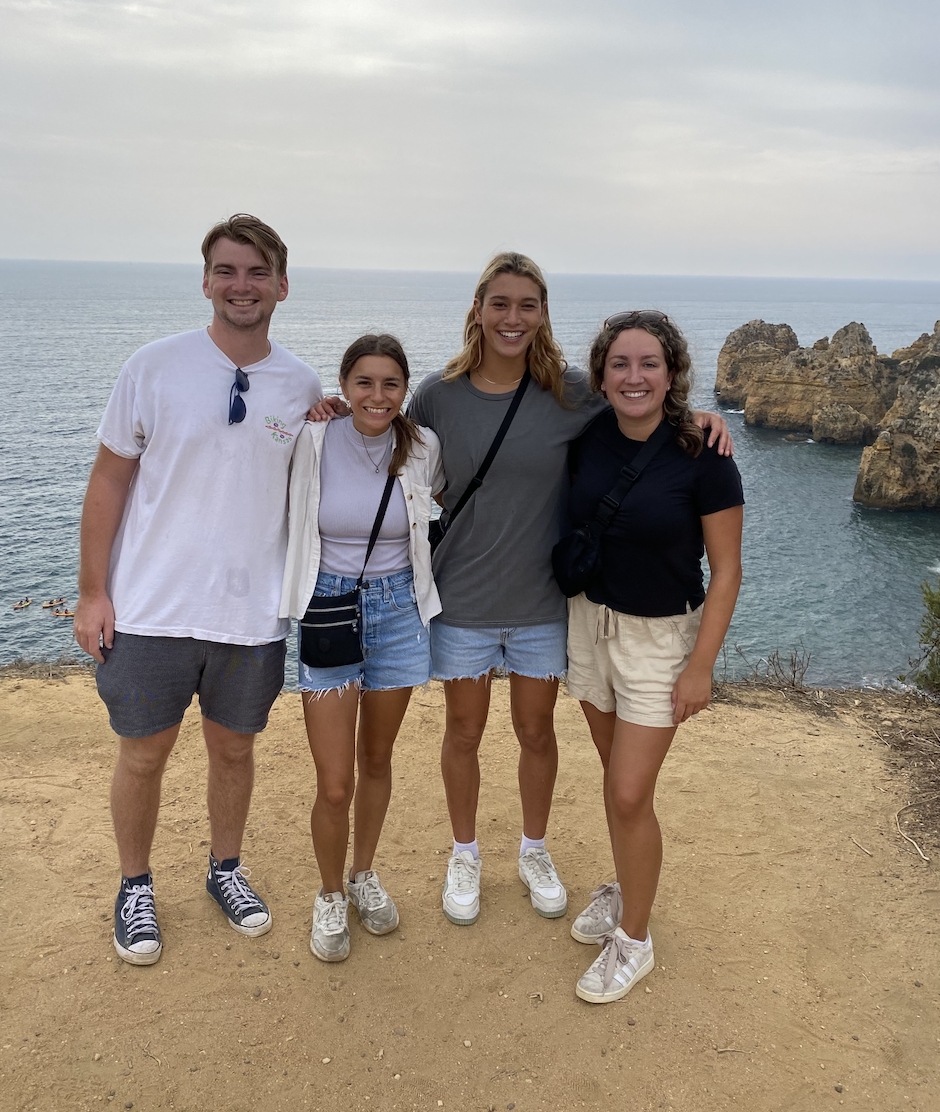 Maggie and friends in Portugal